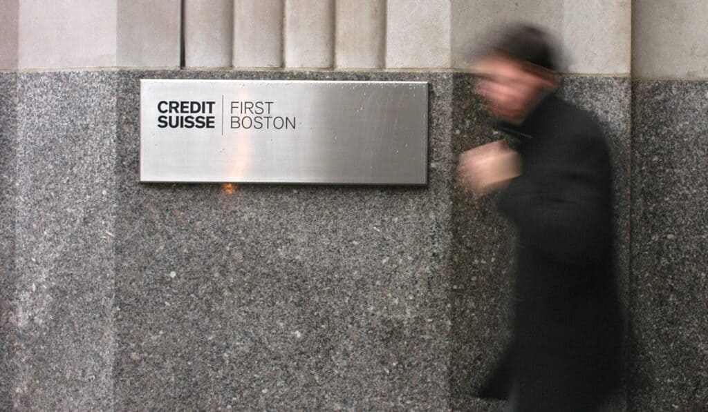 UBS-Credit Suisse Deal Jeopardizes CS First Boston's Revival