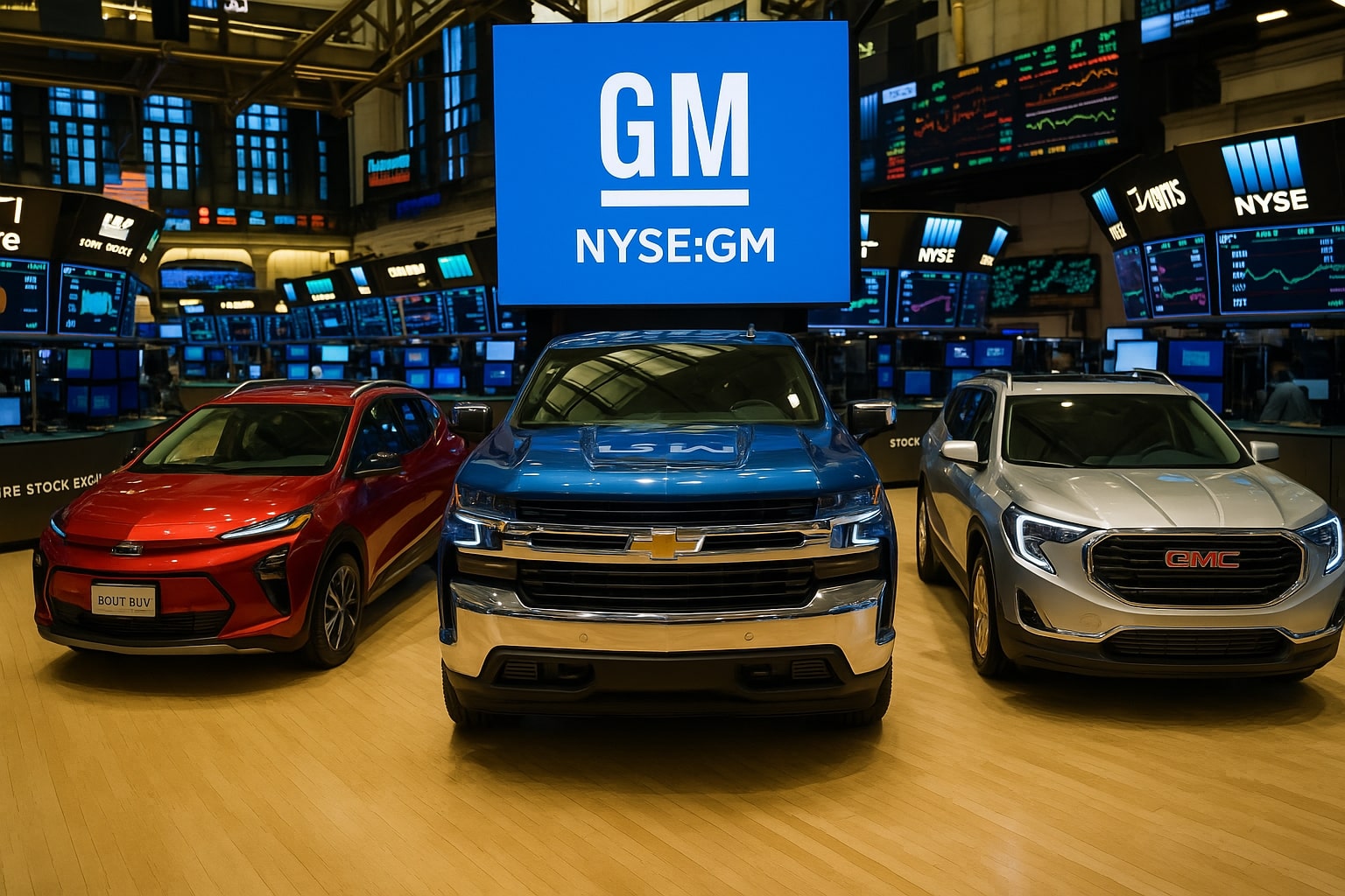 General Motors Beats Q1 EPS Forecasts, Lifts Shares NYSE:GM Near $47.25
