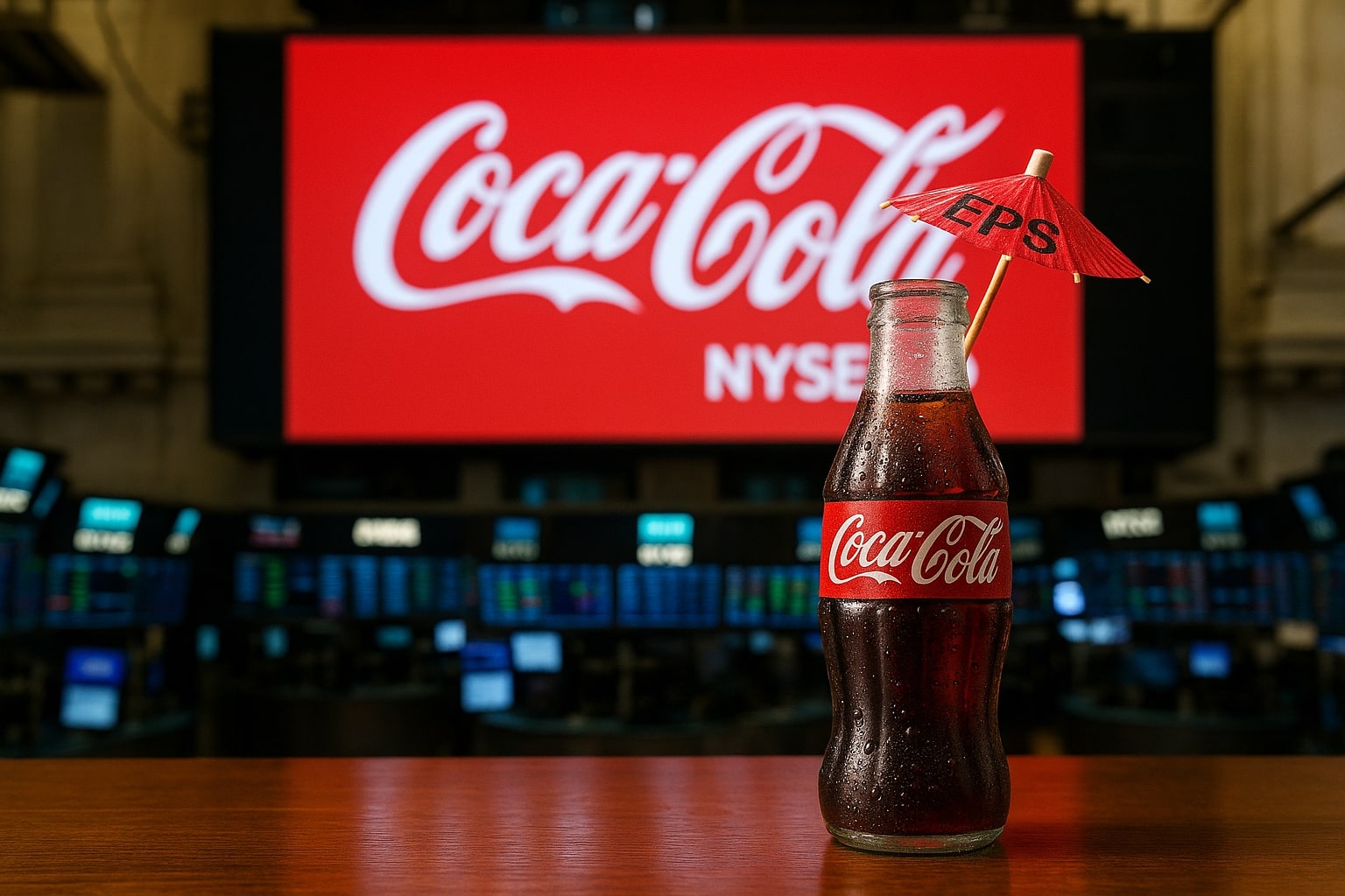 KO stock jumps to $72 after delivering Q1 EPS of $0.73 vs. $0.72 expected — can volume declines be offset by pricing discipline?