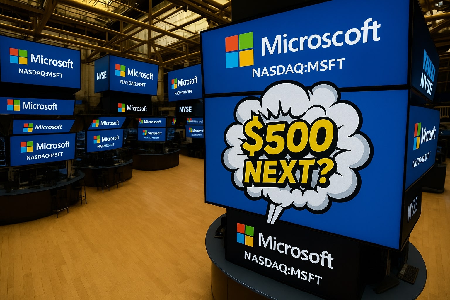 Microsoft (NASDAQ:MSFT) Powers Past $424 As AI Cloud And Gaming Dominate — Is $500 The Next Big Level?
