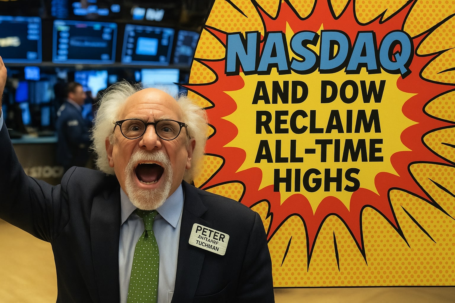 Stock Market Rally: Nasdaq, S&P 500 Set Records as Jobs Beat and AI Stocks Surge