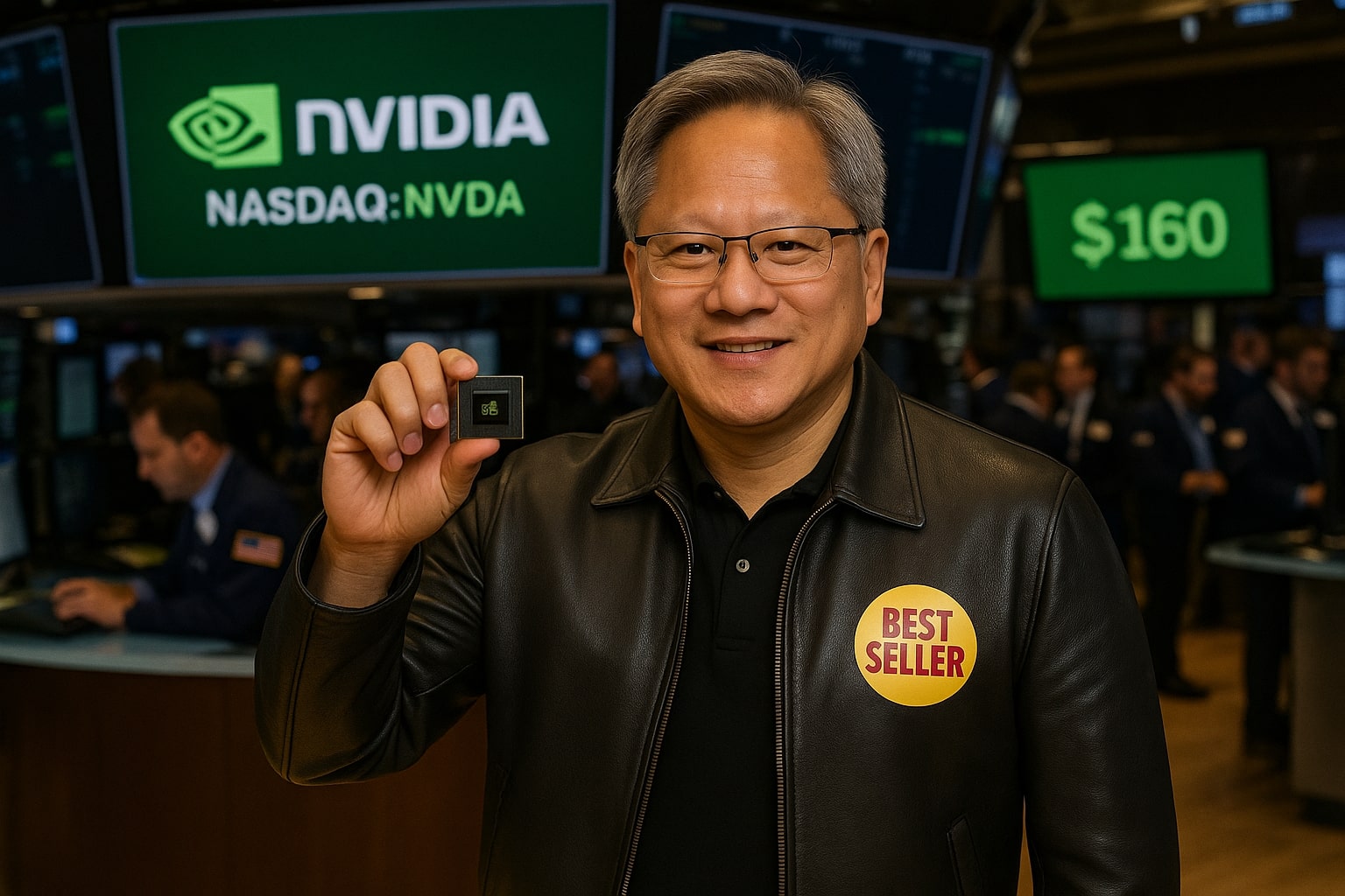 NVIDIA (NVDA) Reclaims $159 Amid AI Optimism and Market Rebound