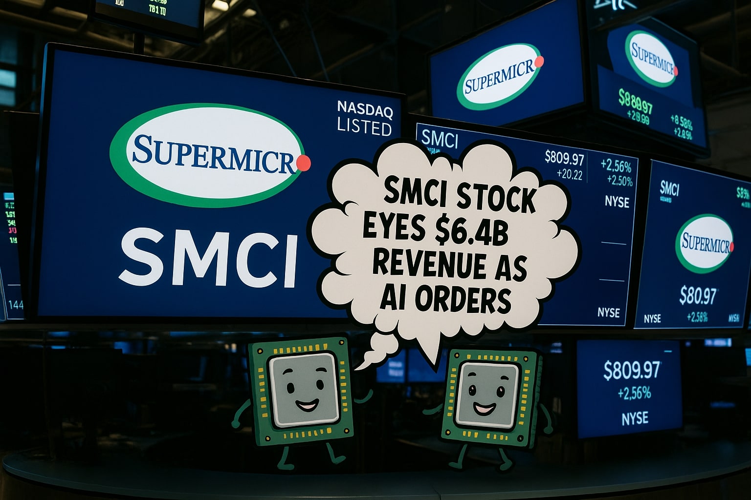 Super Micro (NASDAQ:SMCI) Set for Breakout: $6.4B Revenue Target, $20B Saudi Deal, and AI Surge Fuel Bull Case