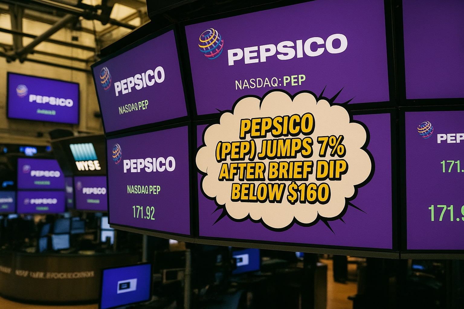 PepsiCo (NASDAQ:PEP) Falls Below $160 as Margin Pressure and GLP-1 Risk Drive Bearish Sentiment