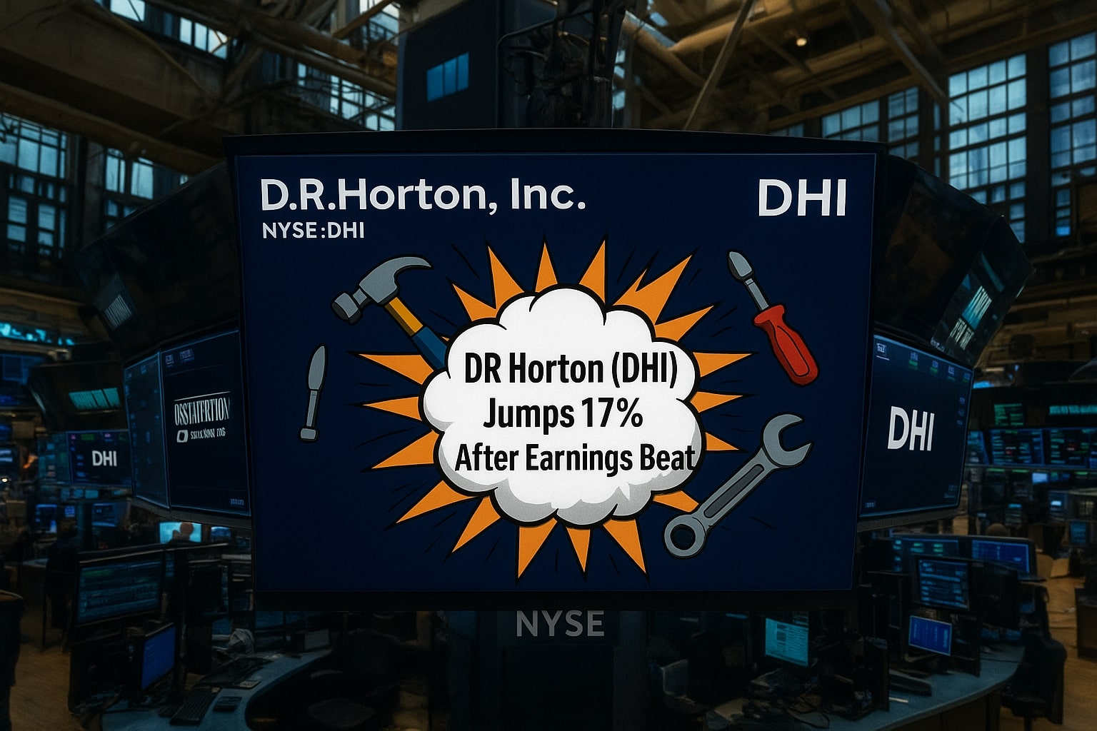 NYSE:DHI Stock Surges After Blowout Quarter — Is the Rally Real or Just Noise?