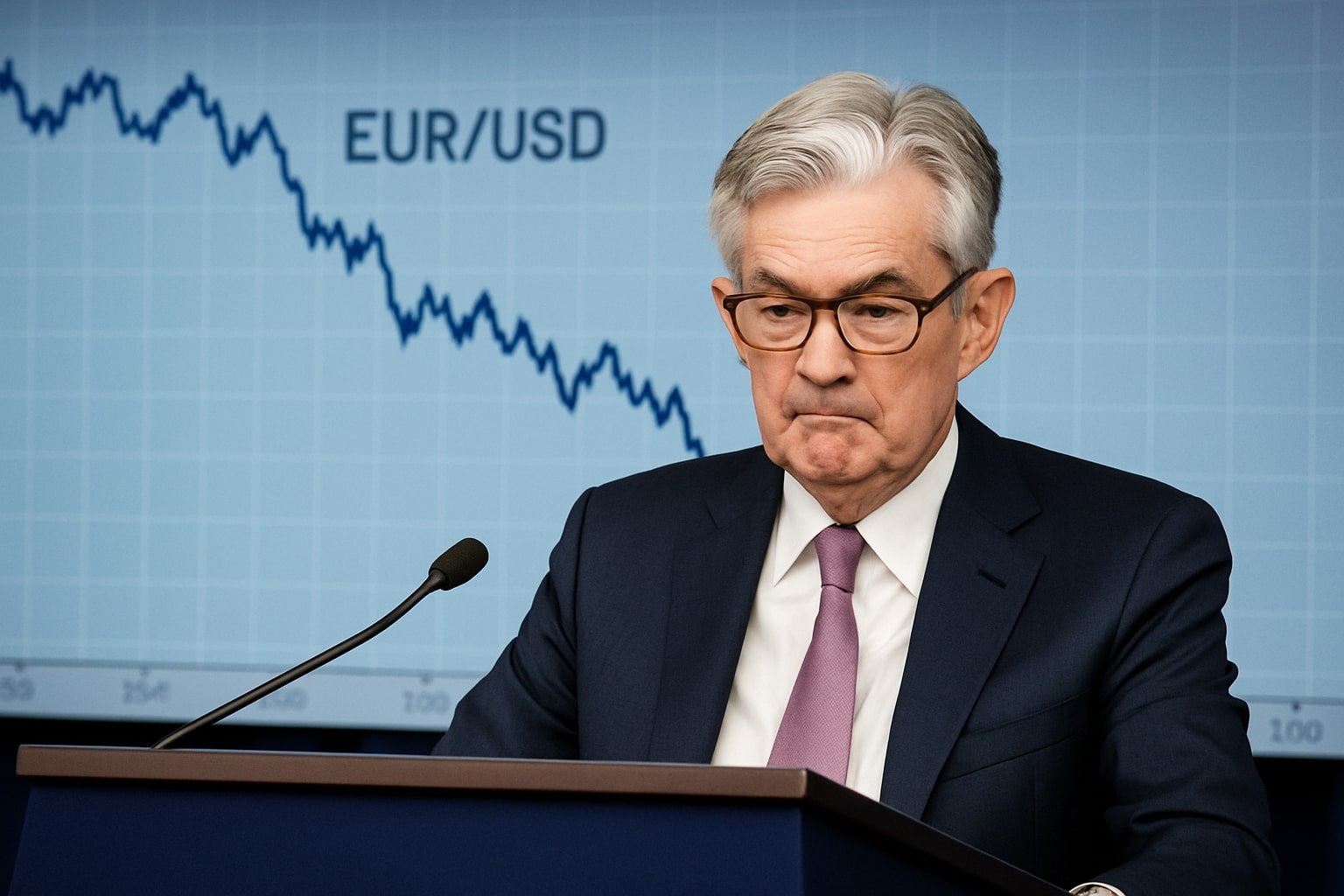 EUR/USD Slides to 1.1455 on Diverging U.S.-Europe Growth and Fed Caution