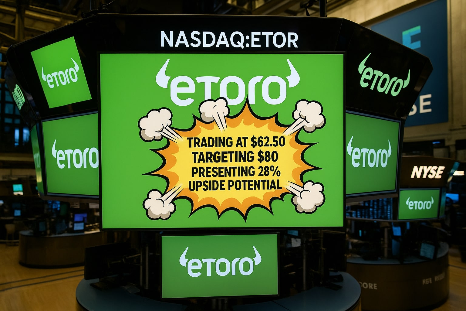 eToro Stock (NASDAQ:ETOR) Stall at $62.50 Even as 2024 Net Income Reaches $192 Million and Active Accounts Jump 14%







Ask ChatGPT
