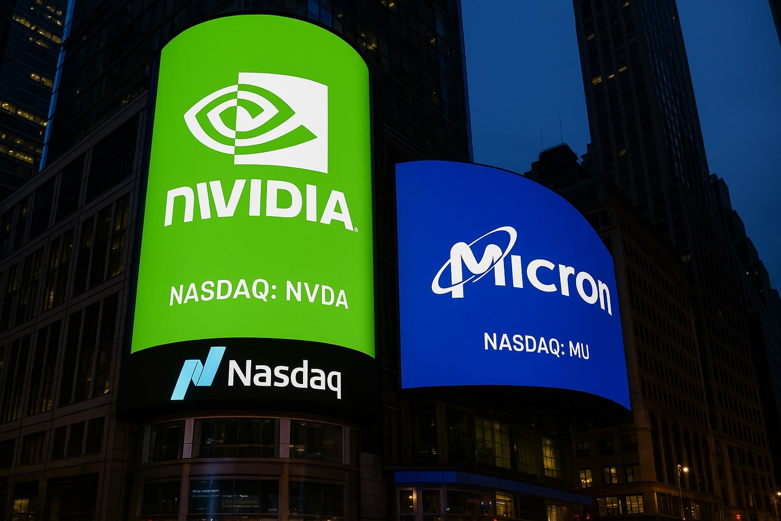 NVIDIA Stock vs Micron Stock: NASDAQ:NVDA at $174 Battles NASDAQ:MU at $119 for AI Market Leadership
