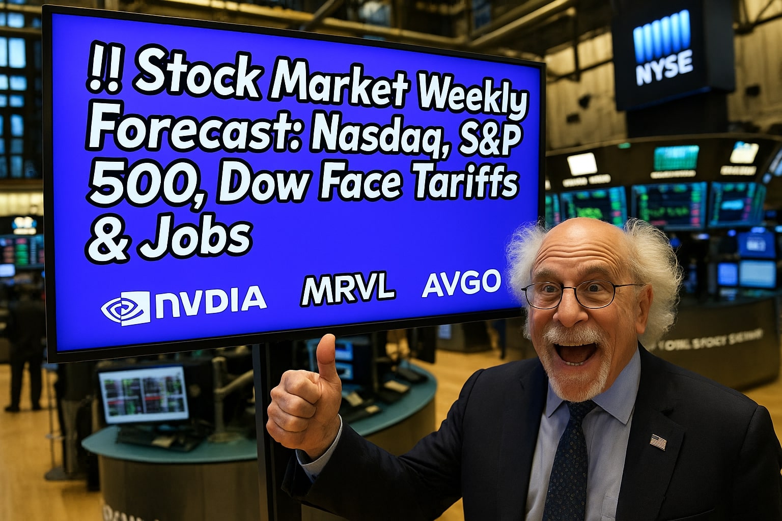 Stock Market Weekly Forecast: Nasdaq, S&P 500, and Dow Brace for Jobs Test