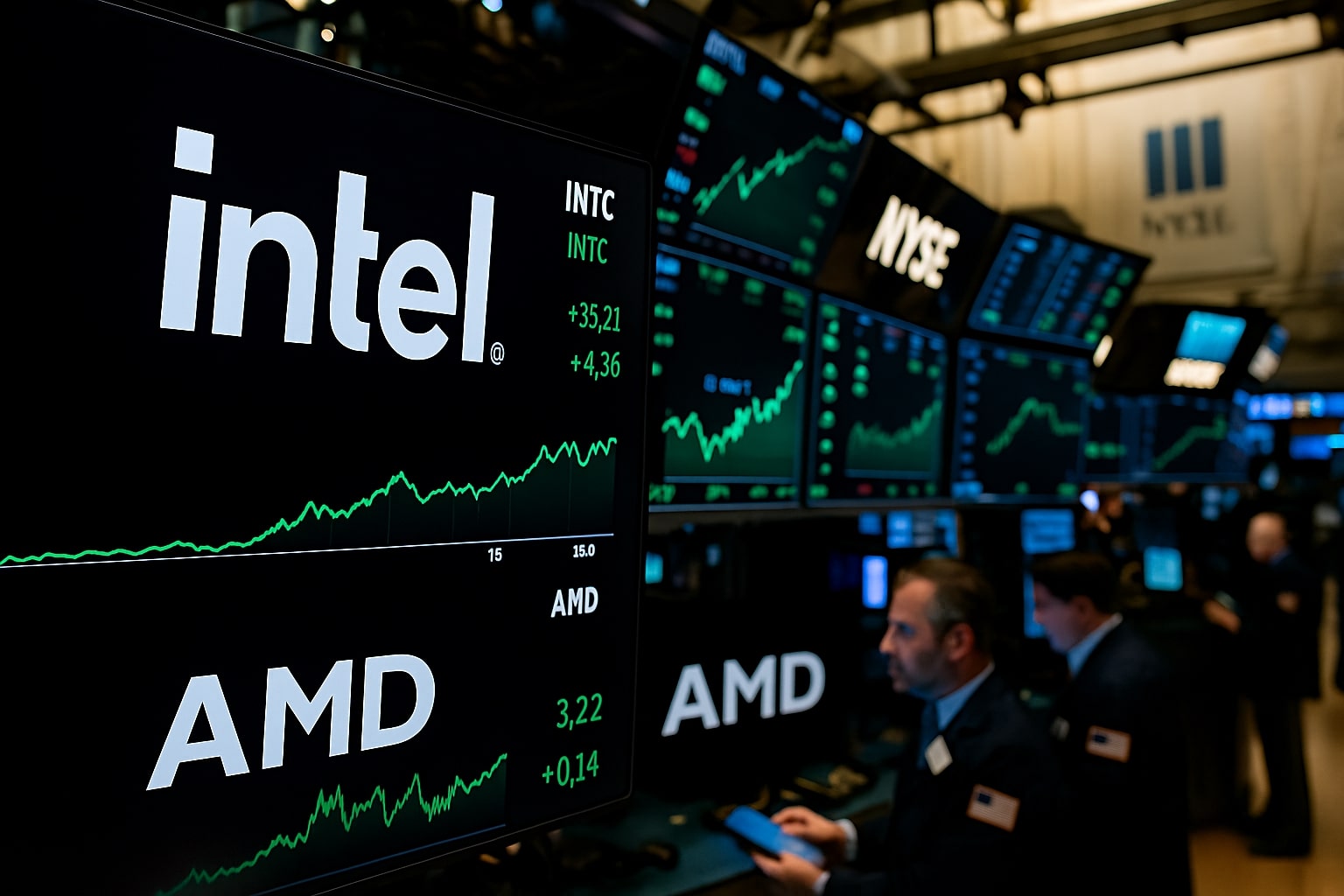 Intel Stock (INTC) vs AMD Stock (AMD): Can Intel’s $23.95 Recovery Rival AMD’s $162 AI Momentum?