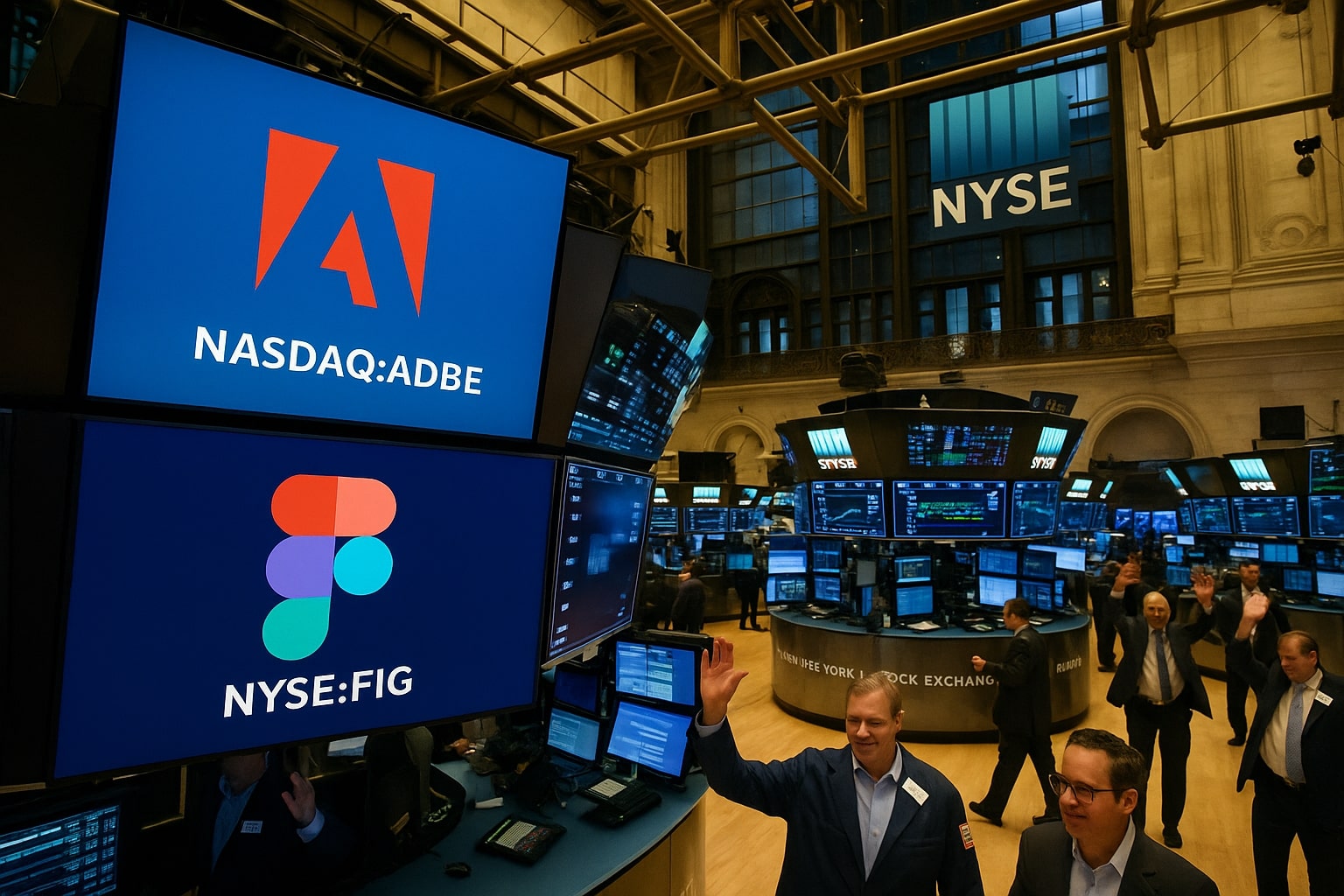 Adobe Stock vs Figma Stock: Valuation Clash at $353 vs $53
