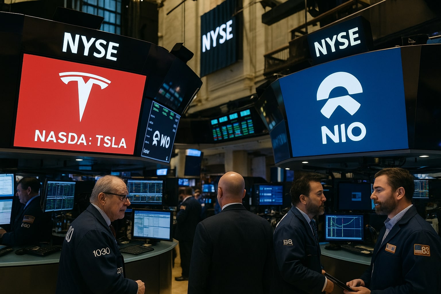 NIO Stock vs Tesla Stock : $6.15 Stock Battles Survival as TSLA Strengthens $1.12T Lead