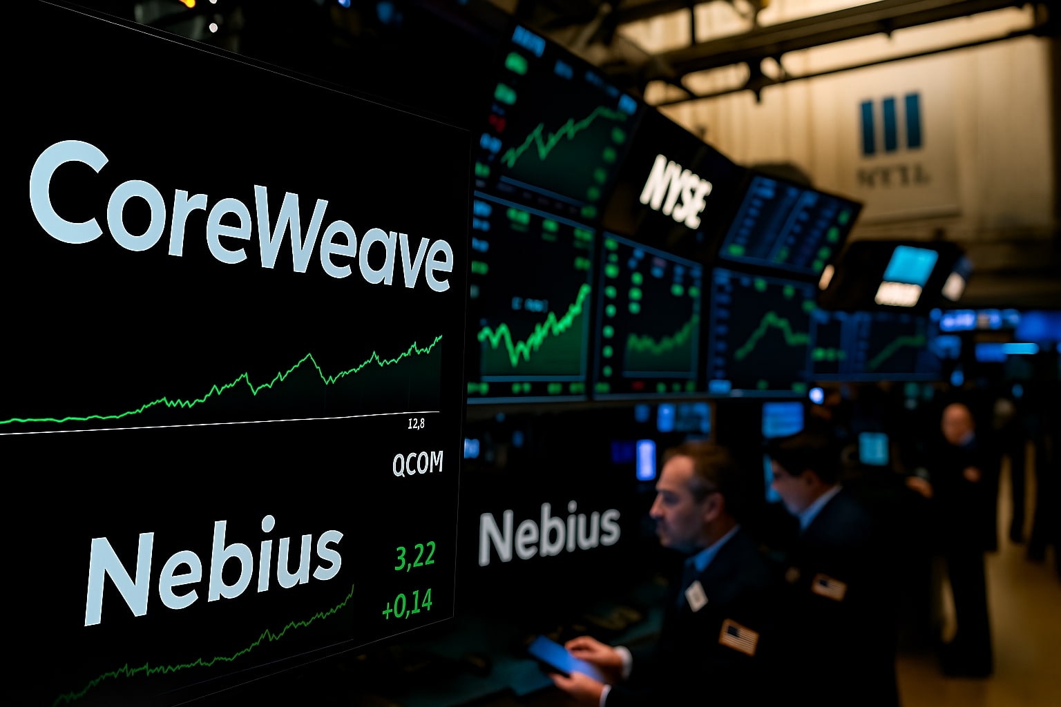 CoreWeave Stock vs Nebius Stock: NASDAQ:CRWV Debt Strain Meets NBIS Microsoft Surge