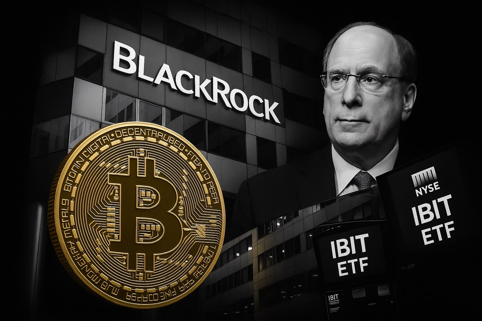 Bitcoin ETF Inflows Surge to $2.8B as BlackRock Dominates Institutional Demand