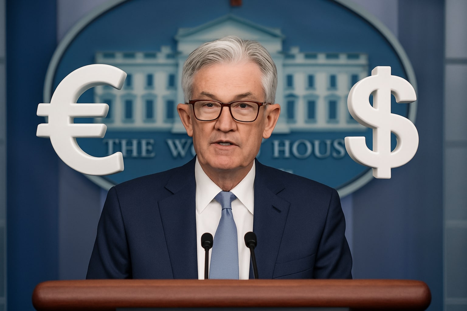 EUR/USD Price Forecast - EUR to USD Holds 1.1800 as Dollar Weakens, Powell and PMI Data in Focus