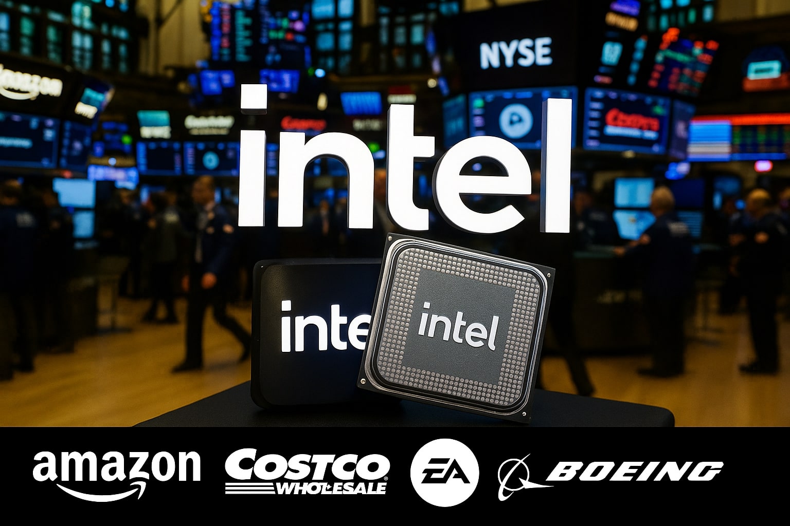 Stock Market Weekly Summary - Dow Closes at 46,247 as Intel Stock (NASDAQ:INTC), Boeing, EA Lift Wall Street While Amazon Tumbles