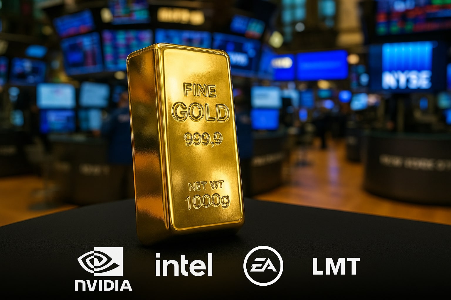 Stock Market Today - Nasdaq Rises to 22,631, S&P 500 Extends Gains, Dow Slips; Intel Stock Price Falls 4%, Gold Breaks $3,858 Record