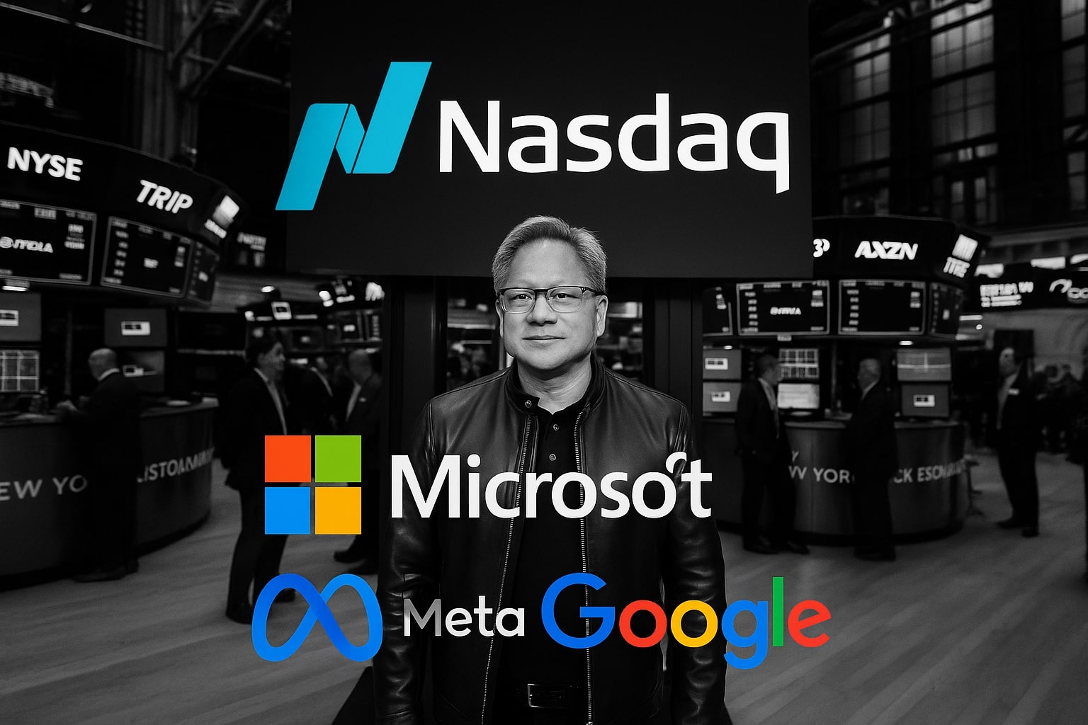 Stock Market Today: Dow, Nasdaq, and S&P 500 Hit Record,Nvidia Reaches $5T and Meta Stock Rises