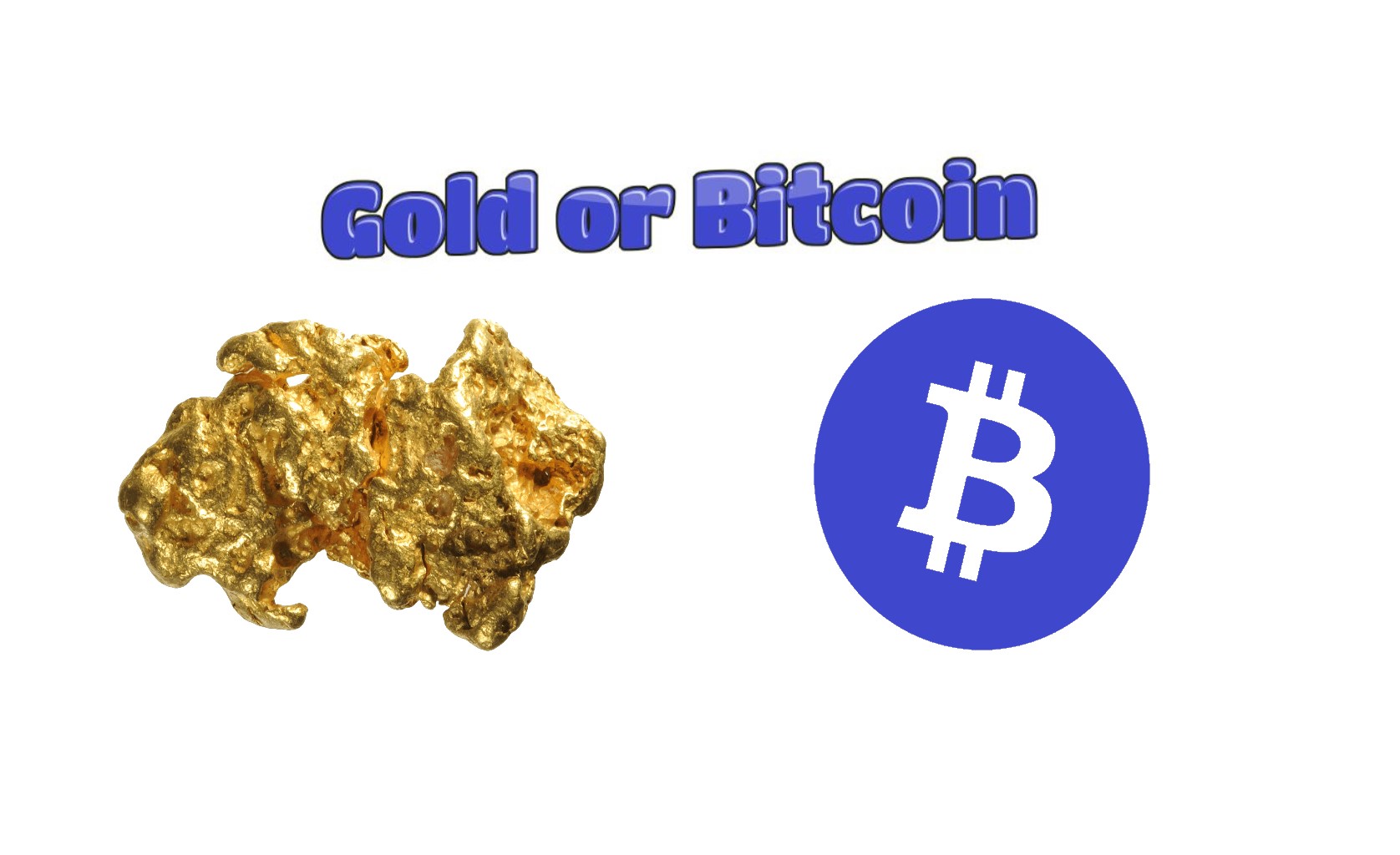 The rush to gold or bitcoin 